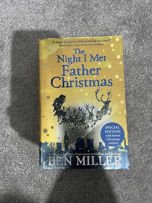 The night I met Father Christmas by Ben Miller (Hard back)