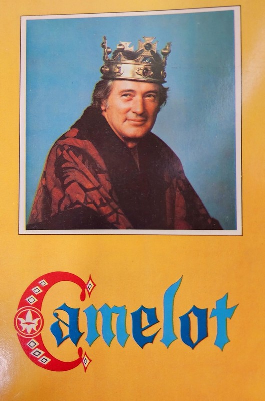 "Camelot" Rock Hudson Original Touring Company Program 1977-1978
