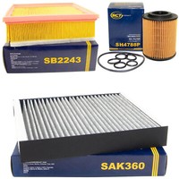 Inspektionspaket Filterset SCT FüR Opel Meriva B 1.7 Cdti S10 100 PS 110 131 PS