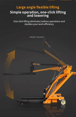 Teleskop Elektrische Gabelstapler Werkstatt 24v Batterie Palettengabelstapler - Bild 11 von 22