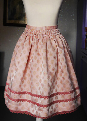 Mädchen-Rock gr. 116 (alter 6 ) rosa glitzer vintage festlich retro hochzeit