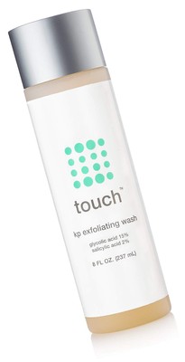 touch keratosis pilaris exfoliating body wash cleanser