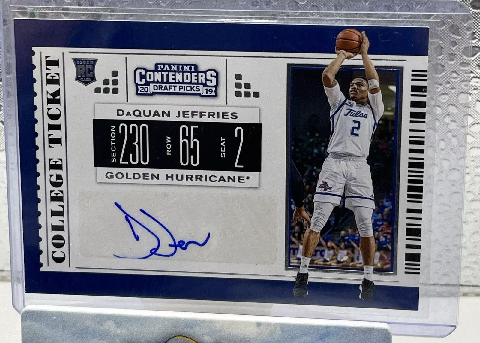 Daquan Jeffries trading card