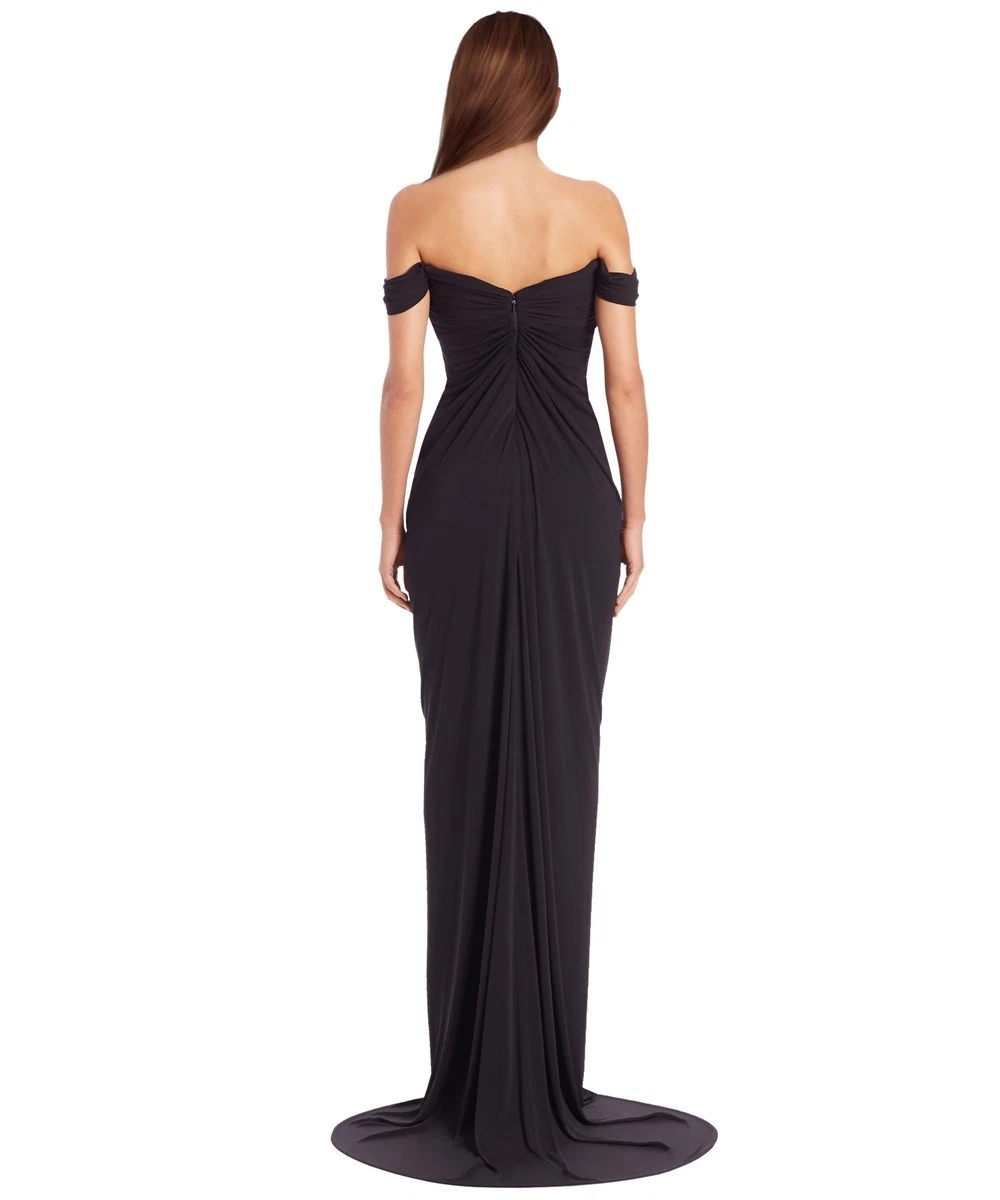 David meister hotsell black gown