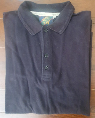 Polo Shirt Herren Schwarz- XXL  - Marc Gibaldi  Cotton Piqué