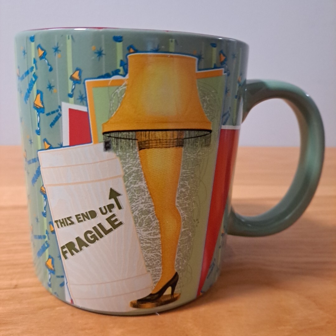 A Christmas Story Fragile Leg Lamp Turner Ent Coffee Mug 20oz It's a Major  Award