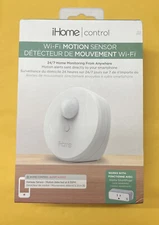 iHome iSB01WC Control Wifi Motion Sensor 24/7 Monitoring