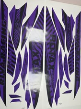 SEADOO RXP RXPX 350 for 2022-24 PURPLE decals stickers set graphics kit vinyl