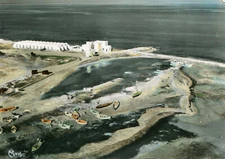 Carte TUNISIE ZARZIS GERGIS Vue aérienne sur le Port de Pêche Le Phare