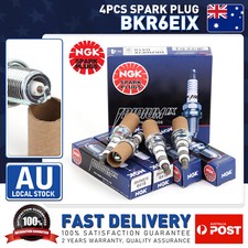 OEM New For Set 4 Pack ngk 6418 BKR6EIX Iridium IX Spark Plugs AU