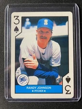 1990 U.S. Playing Card Co. Randy Johnson Mariners!!!