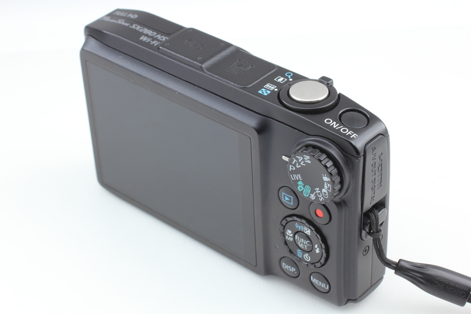 Canon PowerShot SX280 HS 12.1MP Digital Camera - Black for sale 