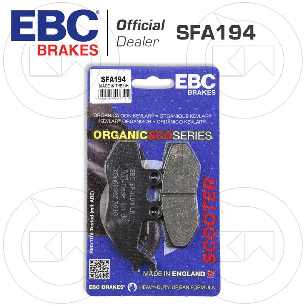 BremsbelÄGe Vorder EBC Organisch Gilera Runner FXR SP 2T Grimec 180 2002-image