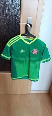 Maillot de football extérieur Adidas Sunderland AFC 2015/16 garçon L 13-14 ans - Photo 1/4