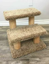 PREMIER SOLID WOOD PET STAIRS - FREE SHIPPING IN THE UNITED STATES
