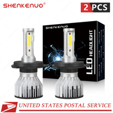 for Toyota Corolla 1998-2000 2X H4 9003 Front LED Headlight Bulbs High Low Beam