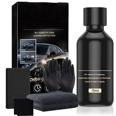 Ceramic Versiegelung Auto, 70ML Keramik Versiegelung, Graphene Nano Ceramic C...