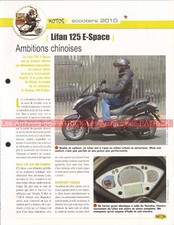 LIFAN 125 E-Space 2010 Scooter Joe Bar Team Fiche Moto #004877