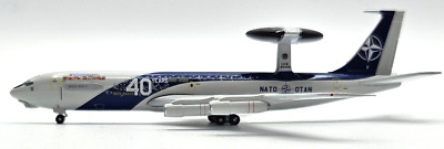 AWACS NATO E-3 A Component 40th Anniversary  537537 Herpa Wings 1:500
