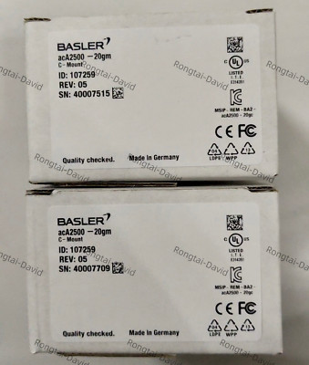 1PCS BASLER acA2500-20gm Industrial camera Brand New Expedited Shipping
