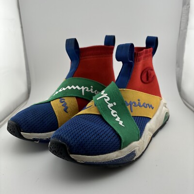 CHAMPION Youth Rally Crossover Shoes - multi color- Size 6Y!