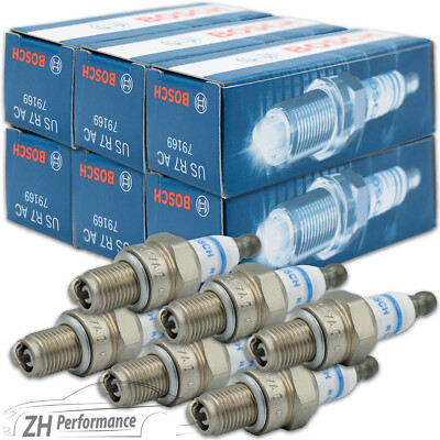 6x BOSCH USR7AC Zündkerze 0 242 035 503 Nickel 79169 Spark Plug