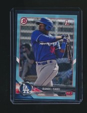 IBANDEL ISABEL 2018 BOWMAN SKY BLUE RC PARALLEL 194/499 #BP47