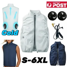 Air Conditioning Vest Ice Clothes Summer Outdoor Adjustable Cooling Fans Jacket
