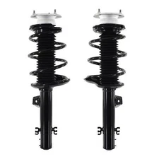 Front Left Right Strut & Coil Spring Assembly Set for 04-10 BMW X3 4 Wheel ABS