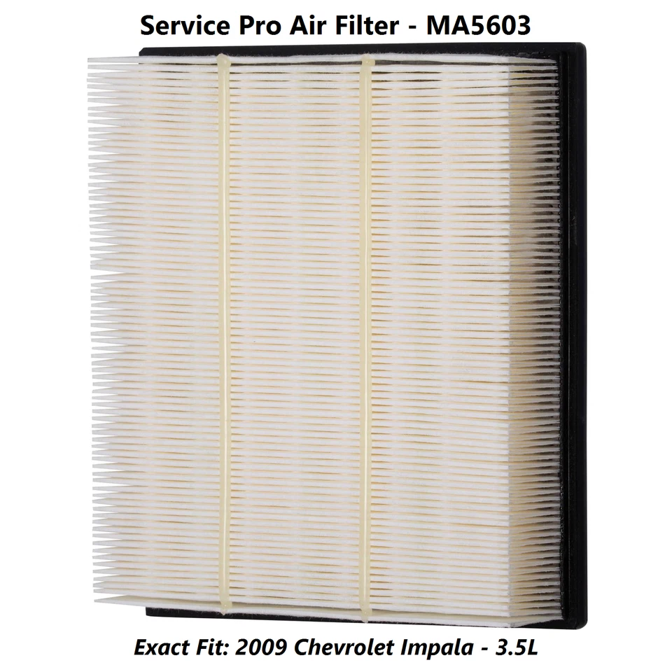 2009 Chevrolet Impala 3.5L Complete Oil, Air & Cabin Filter Kit (5W-30) - Image 4 of 4