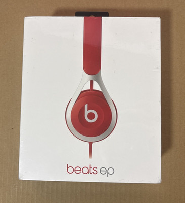 Beats EP Wired On-Ear Headphones Red Brand New Sealed Apple Dr Dre Noise Isolate