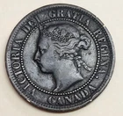 1897 Canada Large Cent — photo from another recent sale