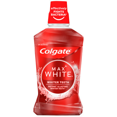 Colgate Max White Whiter Teeth płyn do płukania jamy ustnej 500 ml