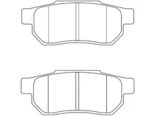 Rear Brake Pad Set For 1986-2001 Acura Integra 1987 1988 1989 1990 1991 RW554HT