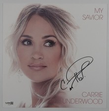 Carrie Underwood JSA Signed Autograph Insert Record Album Vinyl My Savior