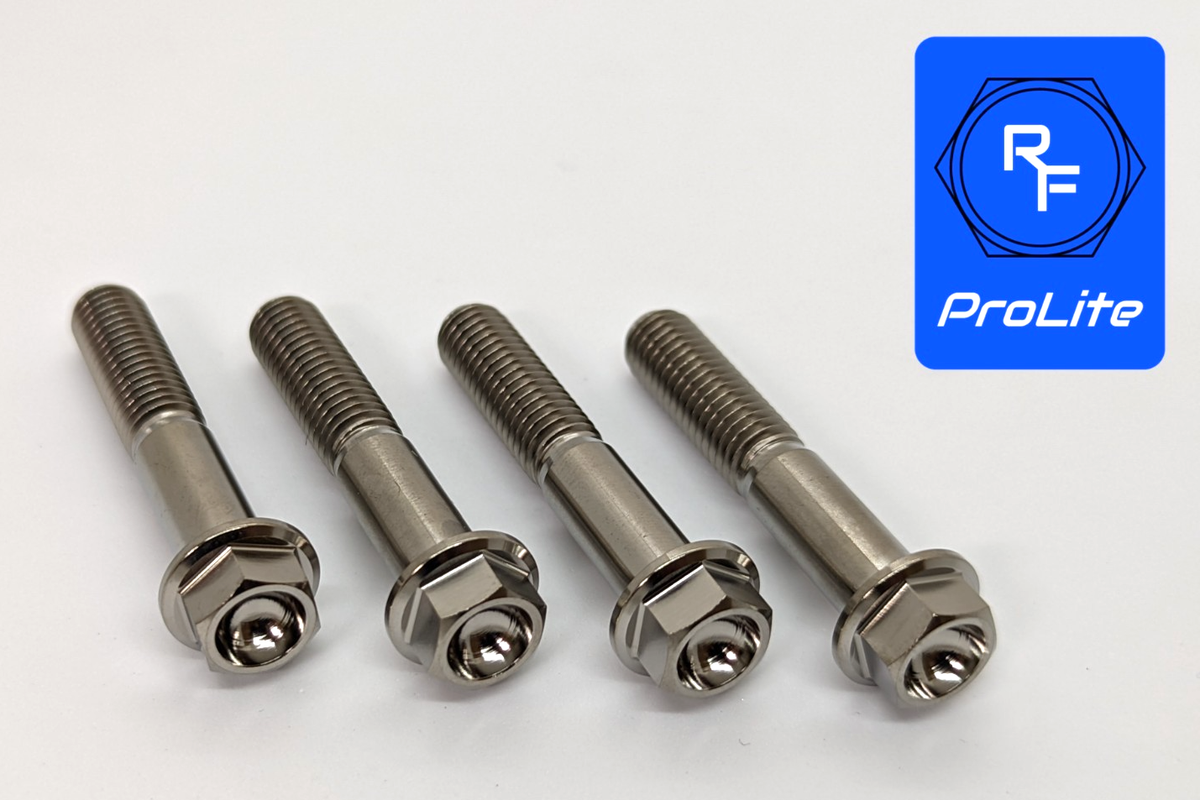 Suzuki GSXR750 Titanium fork bottom pinch bolt kit 00-03 Ti hex