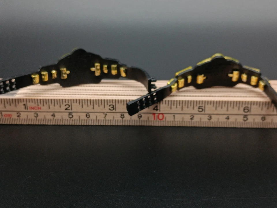 WWE Smackdown Tag Team Championship Belts 1/12 Figure Accessory Current Model A - Image 3 of 3