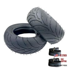 110/50-6.5 Rear 90/65-6.5 Front Tire Inner Tube Compatible with 38cc 47cc 49cc