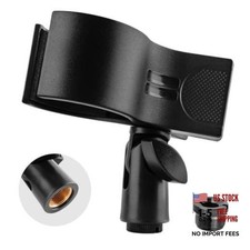 Microphone Holder, Large Mic Accessory Clip for Stands, Fit for Most 1Pcs