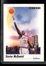 1991-92 SkyBox #585 Xavier McDaniel