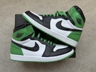 Air Jordan 1 Men's Size 13 Retro OG High Lucky Green Sneakers