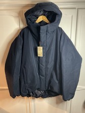 Muji Men's Padded Hooded Jacket Dark Navy XL Bnwt 100% Authentic Rrp £99.95