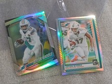 2025 Panini Donruss Jaylen Waddle True  Silver Prizm *EX &amp; Optic True Silver