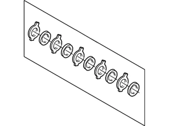 Juego de discos de embrague originales Ford 3C3Z-4880-AB CANTIDAD 1 Foto 2 de 2