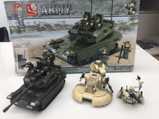 Militär Konstruktionsspielzeug😆😆 3 Sets😆😆 Panzer ex Sluban 😆😆 Sonderpreis