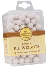 Mrs. Anderson’s Baking 108 Ceramic PIE WEIGHTS Beans, White