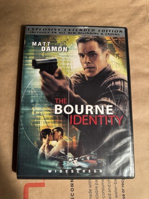 The Bourne Identity (DVD, 2004, The Explosive, Extended Edition - Full Frame)