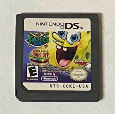 SpongeBob SquarePants Beach Party Cook-Off [Nintendo DS - NTR-CCKE-USA]