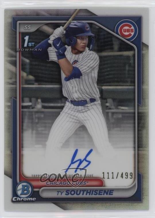 2024 Bowman Draft Chrome Prospect Refractor /499 Ty Southisene #CPA-TS Auto v9t
