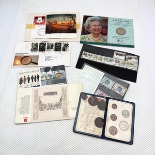 Mixed Bundle Commemorative Coins & Stamps Collection Job Lot #2 MM1c